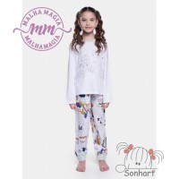 PIJAMA  KIDS FEMININO - INVERNO